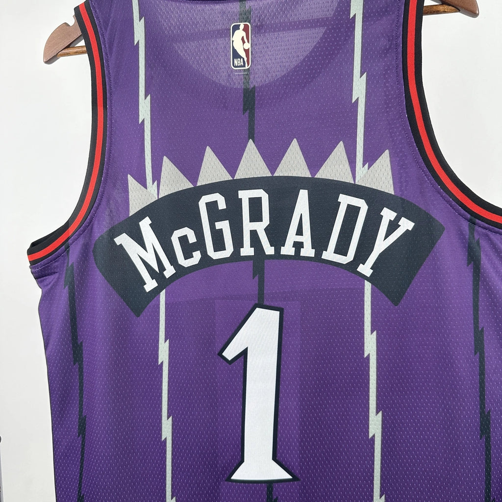 Tracy McGrady No.1 Toronto Raptors Throwback Purple Jersey 2025-26 NBA Authentic Swingman Jersey - View 9