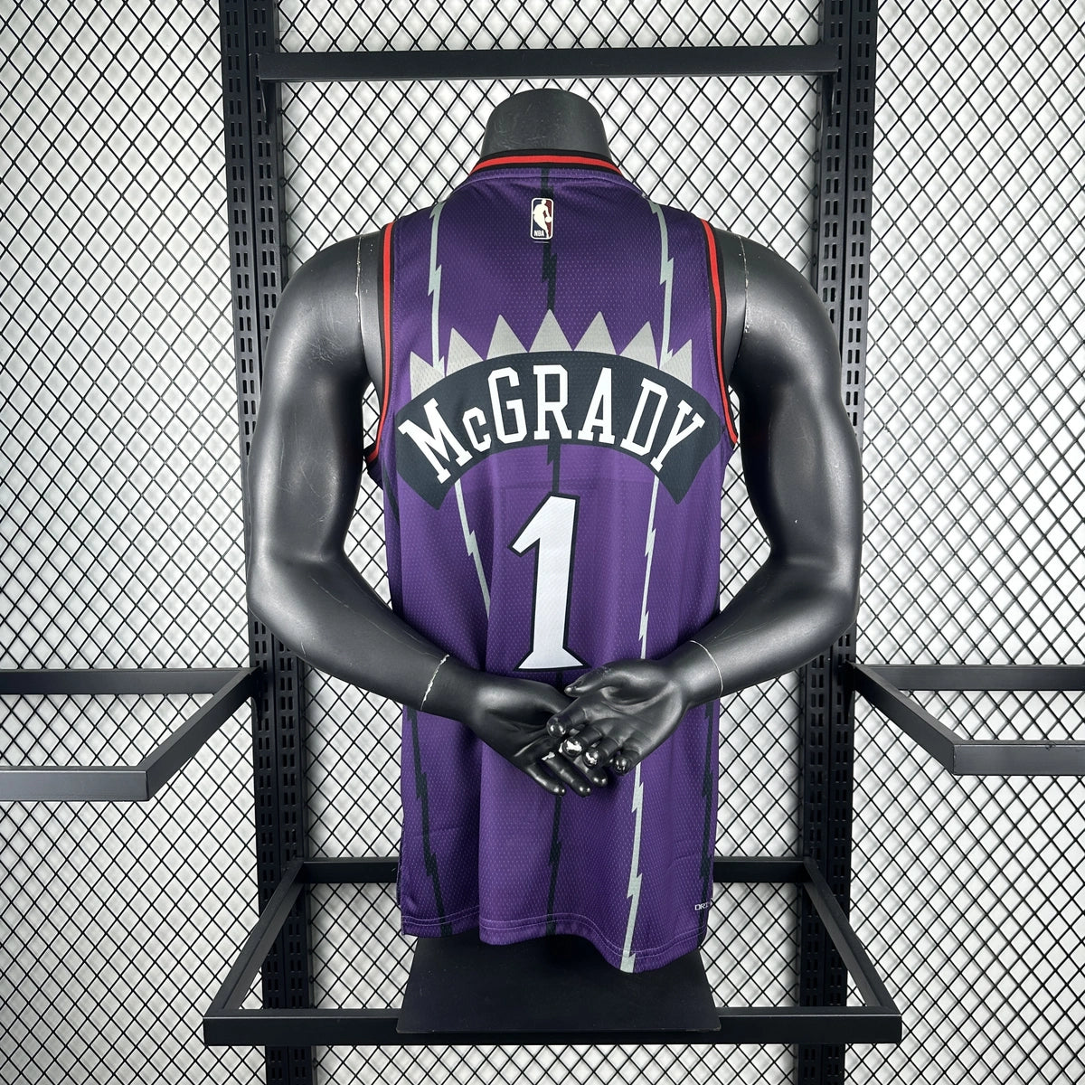 Tracy McGrady No.1 Toronto Raptors Throwback Purple Jersey 2025-26 NBA Authentic Swingman Jersey - View 11