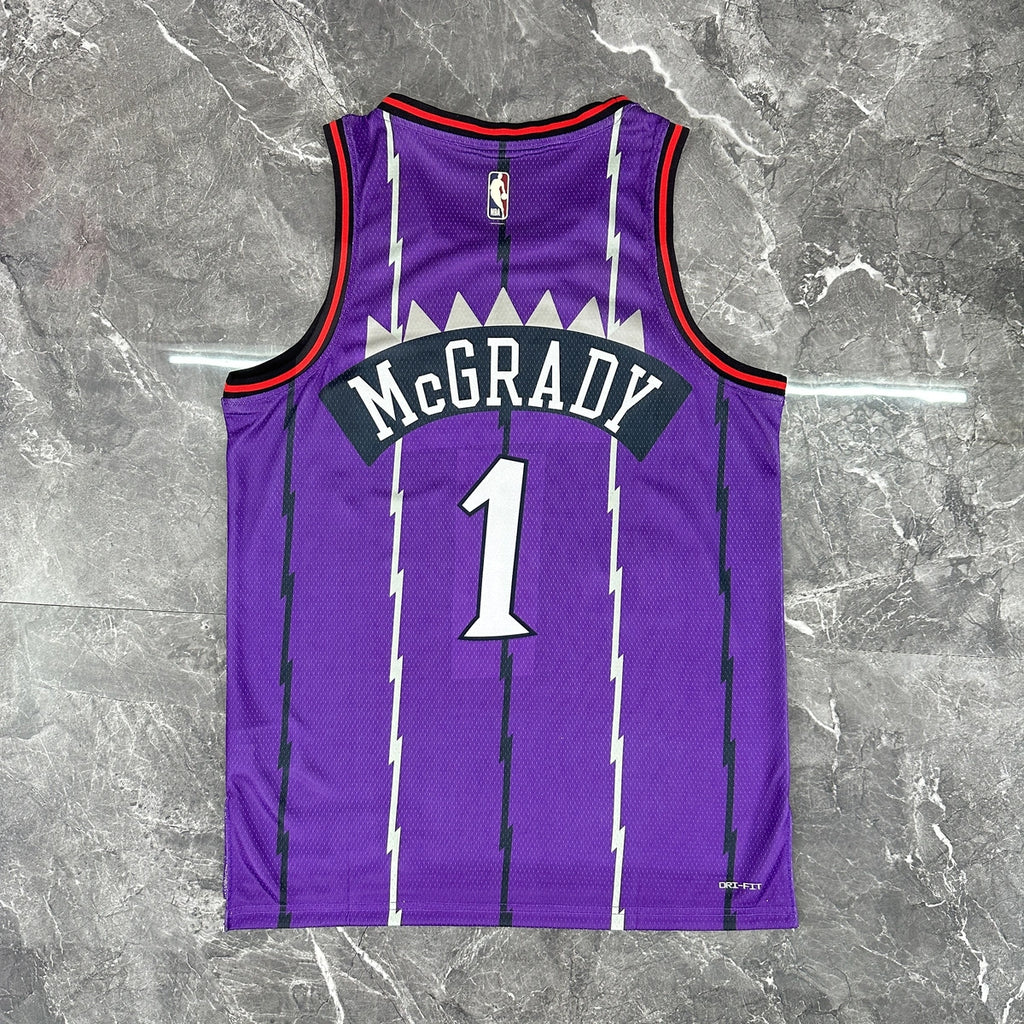 Tracy McGrady No.1 Toronto Raptors Throwback Purple Jersey 2025-26 NBA Authentic Swingman Jersey - View 13