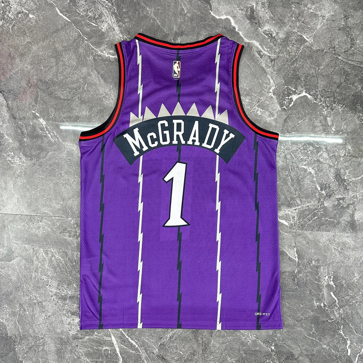 Tracy McGrady No.1 Toronto Raptors Throwback Purple Jersey 2025-26 NBA Authentic Swingman Jersey - View 13