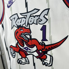 Tracy McGrady No.1 Toronto Raptors Throwback White Jersey 2025-26 NBA Authentic Swingman Jersey - View 3