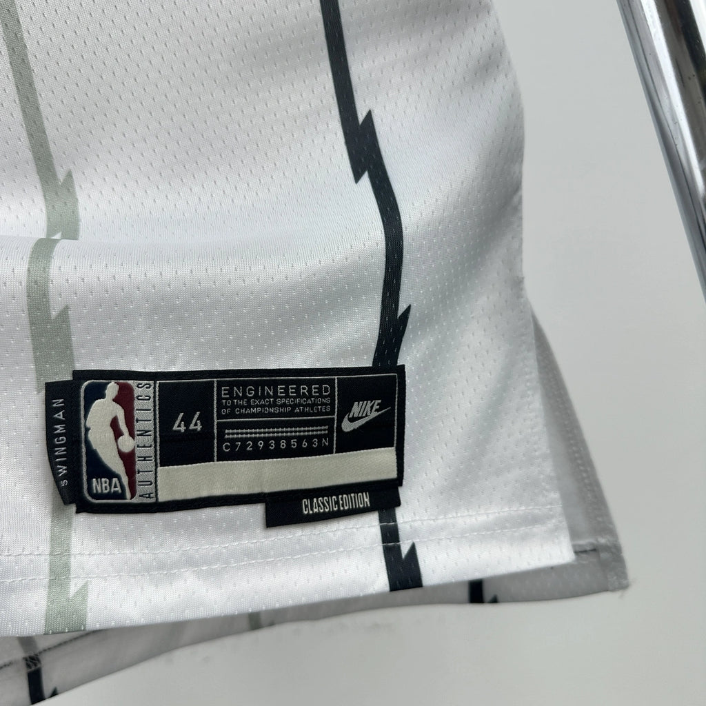 Tracy McGrady No.1 Toronto Raptors Throwback White Jersey 2025-26 NBA Authentic Swingman Jersey - View 6
