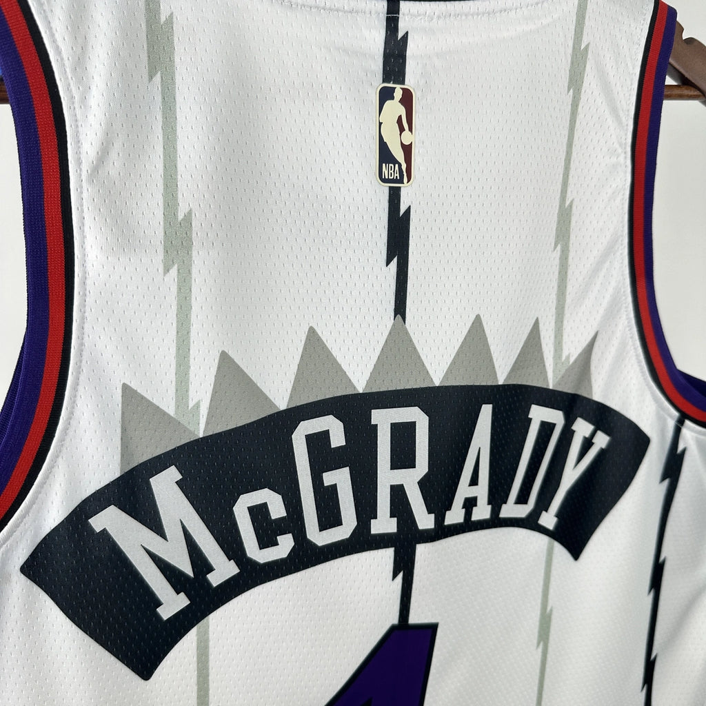 Tracy McGrady No.1 Toronto Raptors Throwback White Jersey 2025-26 NBA Authentic Swingman Jersey - View 7