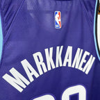 Jordan Clarkson No.00 Utah Jazz Purple Jersey 2025-26 NBA Authentic Swingman Jersey - View 5