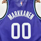 Jordan Clarkson No.00 Utah Jazz Purple Jersey 2025-26 NBA Authentic Swingman Jersey - View 6