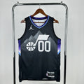 Jordan Clarkson No. 00 Utah Jazz Air Jordan Edition Jersey 2025-26
