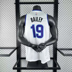 Lauri Markkanen No.19 Utah Jazz Home White Jersey 2025-26 NBA Authentic Swingman Jersey - View 2