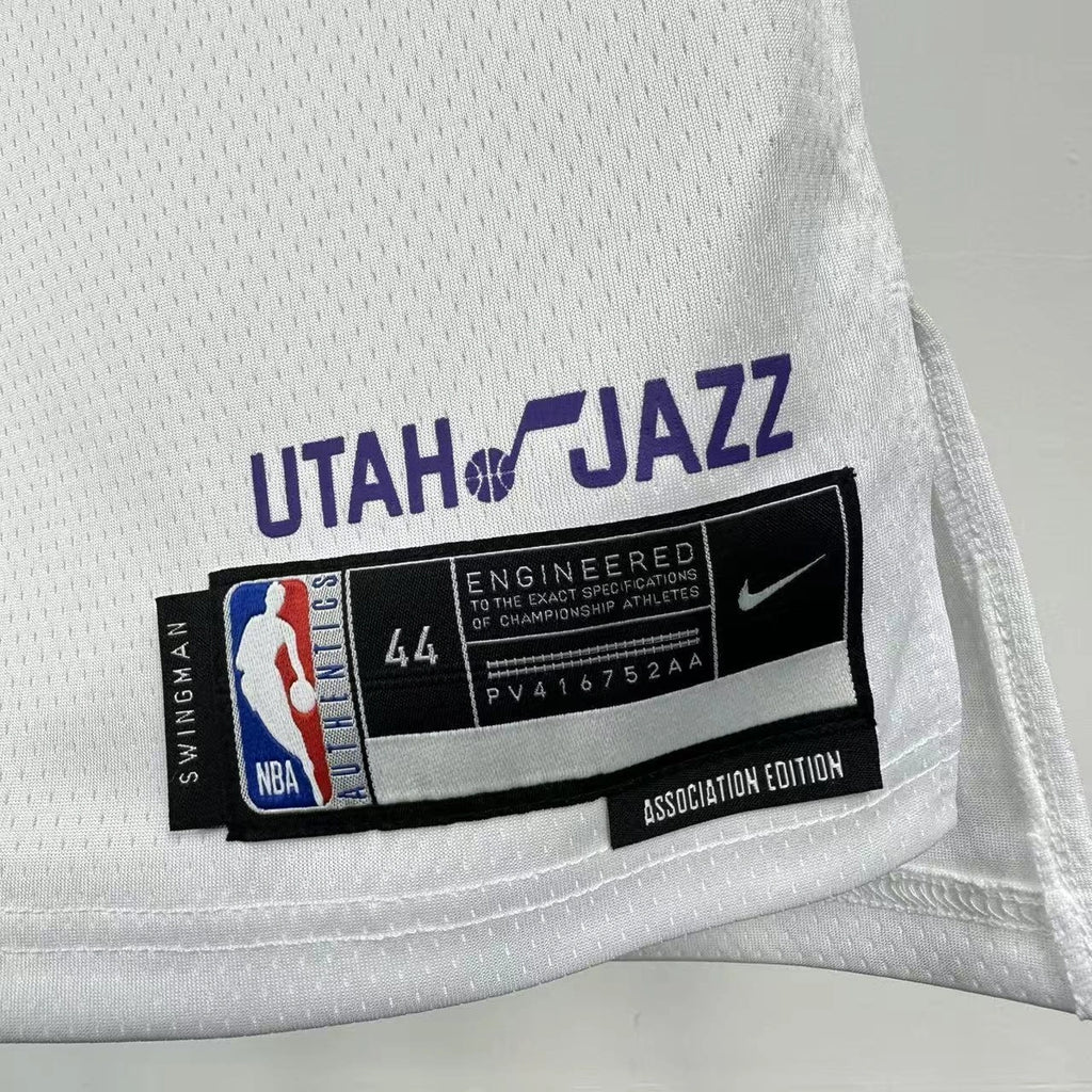 Lauri Markkanen No.19 Utah Jazz Home White Jersey 2025-26 NBA Authentic Swingman Jersey - View 8