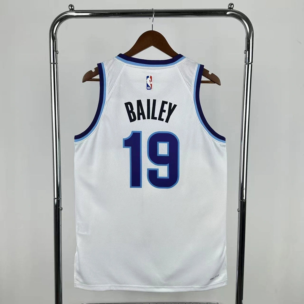Lauri Markkanen No.19 Utah Jazz Home White Jersey 2025-26 NBA Authentic Swingman Jersey - View 12