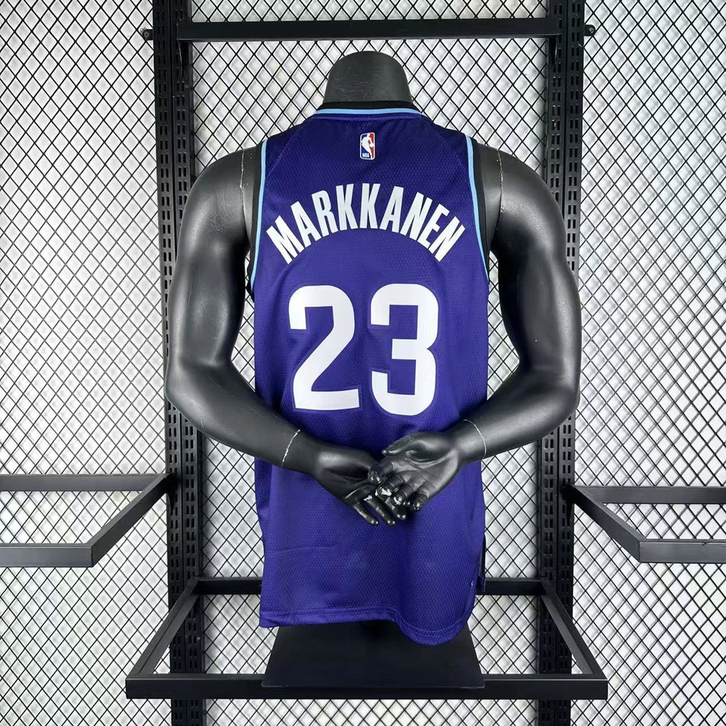 John Collins No.23 Utah Jazz Purple Jersey 2025-26 NBA Authentic Swingman Jersey - View 1