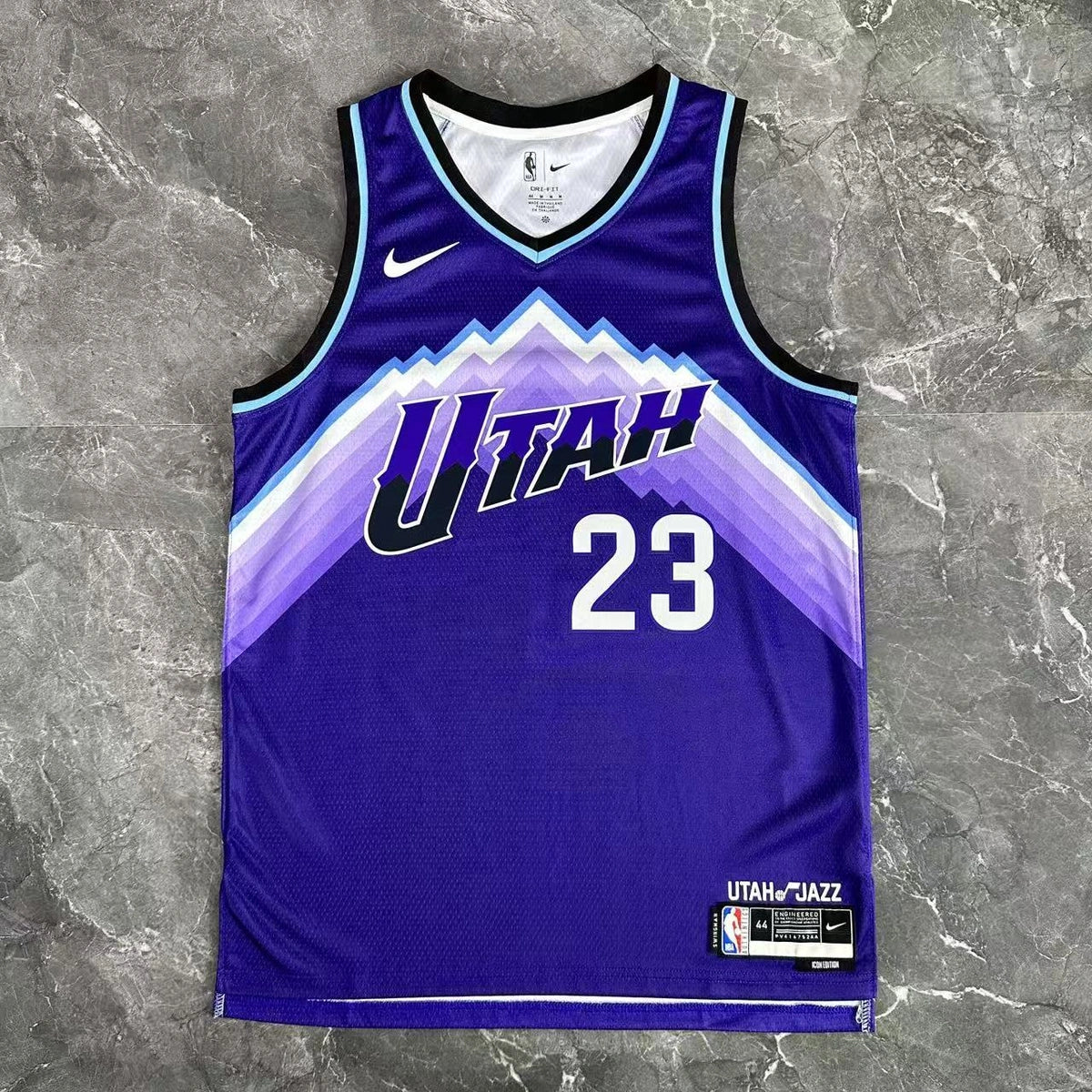 John Collins No.23 Utah Jazz Purple Jersey 2025-26 NBA Authentic Swingman Jersey - View 4