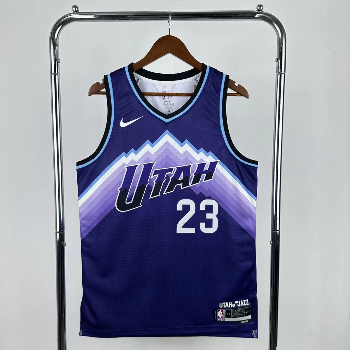 John Collins No.23 Utah Jazz Purple Jersey 2025-26 NBA Authentic Swingman Jersey - View 12