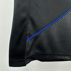 Warriors FabricDetail AirJordan Jersey in Black Hanging 009