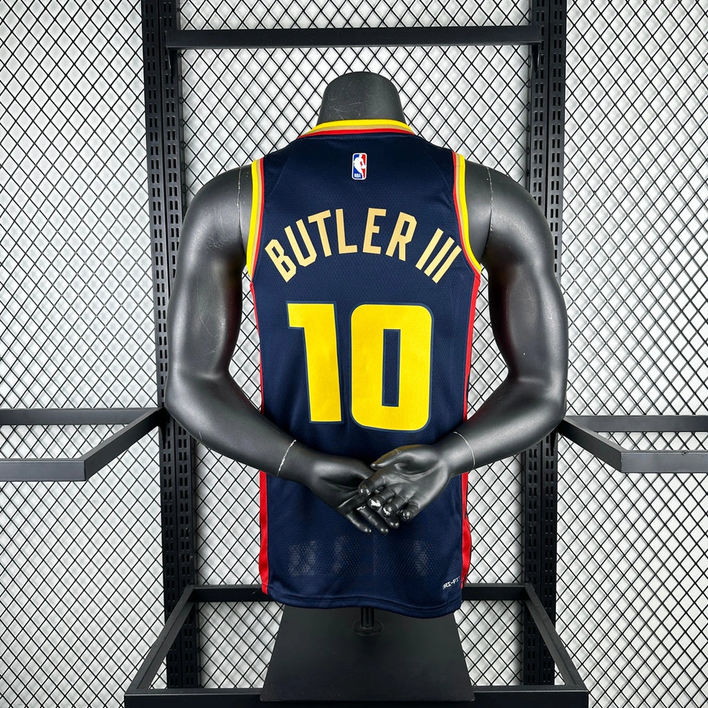 Warriors BackFull City Jersey in Navy Hanging 002