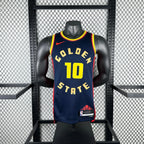 Warriors BackNameNumber City Jersey in Navy Hanging 003