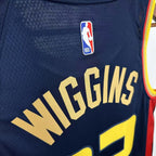 Warriors BackNameNumber City Jersey in Navy Hanging 011