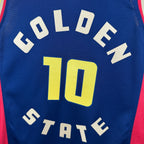 Warriors ChestLogo City Jersey in Navy Hanging 008