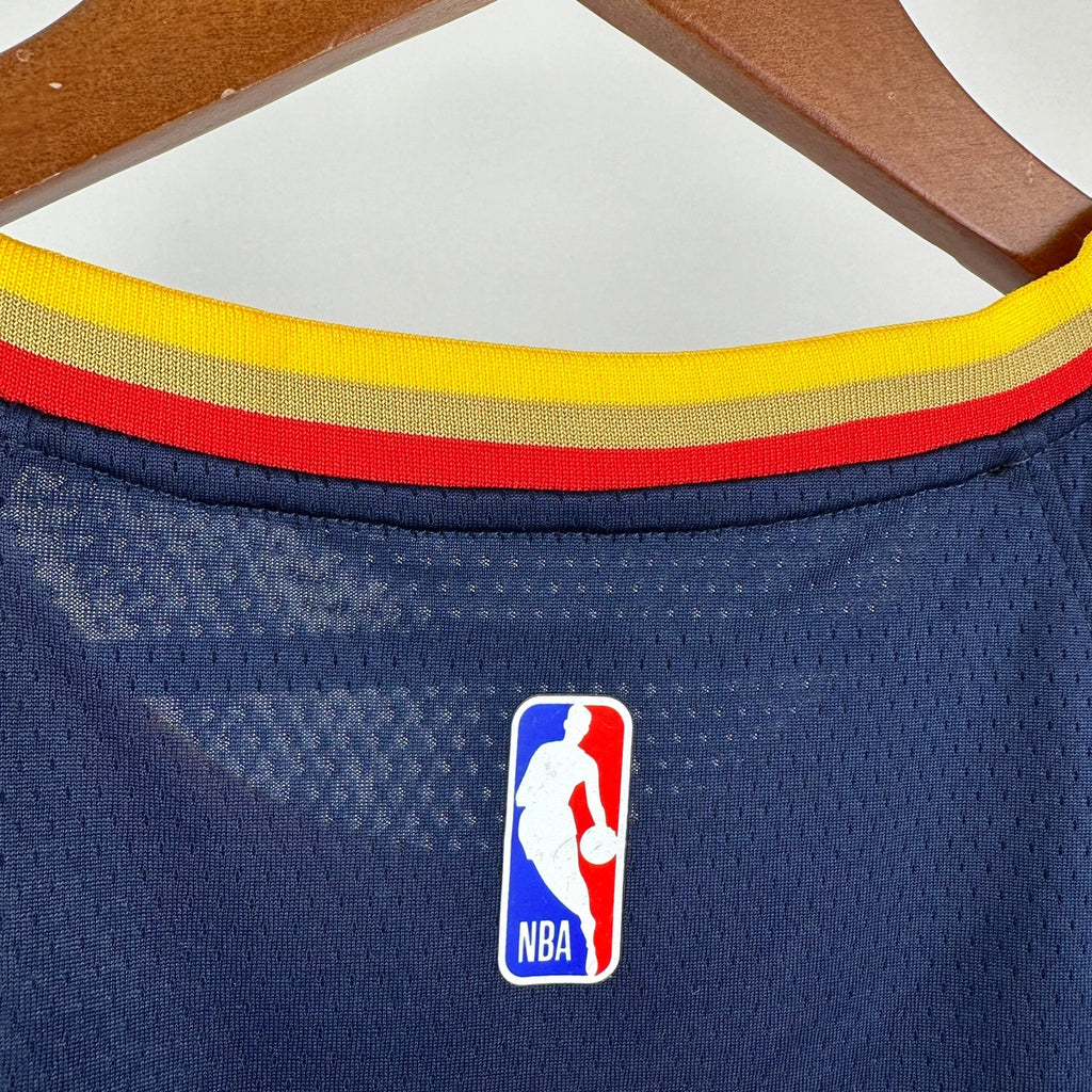Warriors FabricDetail City Jersey in Navy Hanging 006