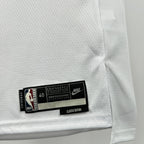 Warriors BackNameNumber Throwback Jersey in White Hanging 003