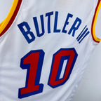 Warriors FabricDetail Throwback Jersey in White Hanging 005