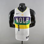 Williamson Pelicans #1 Urban Edition Jersey 2018 - View 002