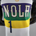Williamson Pelicans #1 Urban Edition Jersey 2018 - View 007