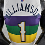 Williamson Pelicans #1 Urban Edition Jersey 2018 - View 009