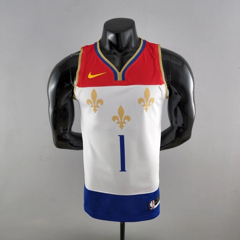 Williamson Pelicans #1 Urban Edition Jersey 2020 - View 002