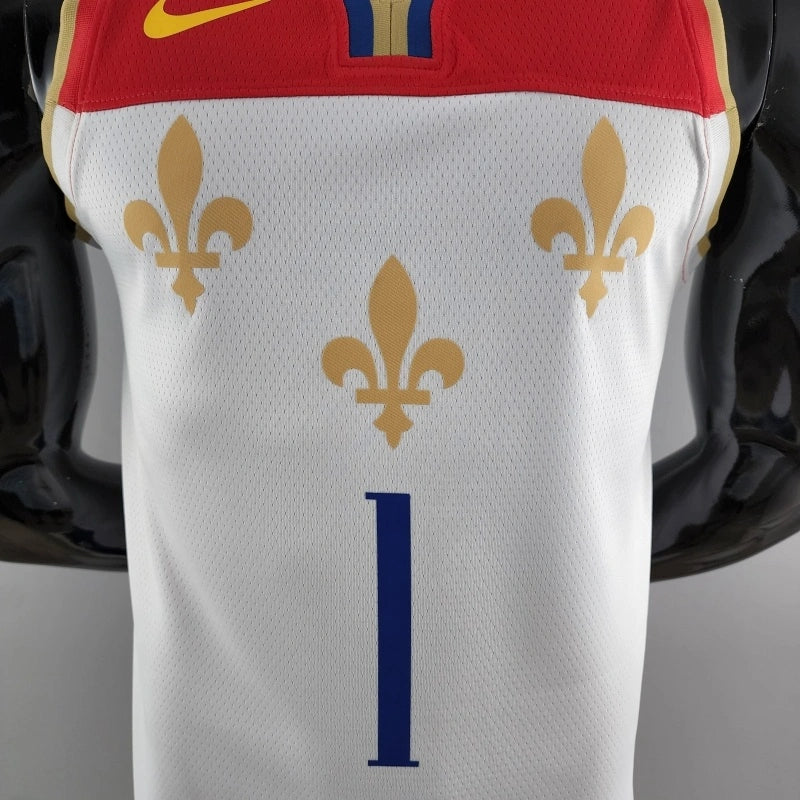 Williamson Pelicans #1 Urban Edition Jersey 2020 - View 010