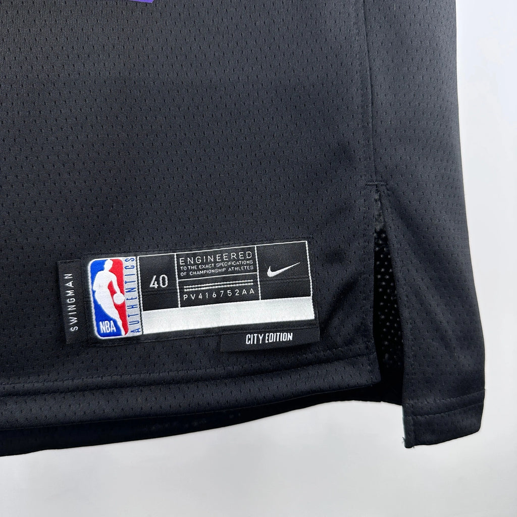 Bronny James Los Angeles Lakers No.9 City Edition Jersey 2025-26 - View 10