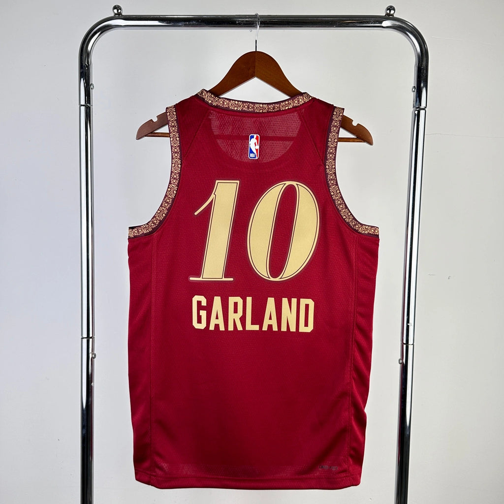 Darius Garland Cleveland Cavaliers No.10 City Edition Jersey 2023-24 - View 2