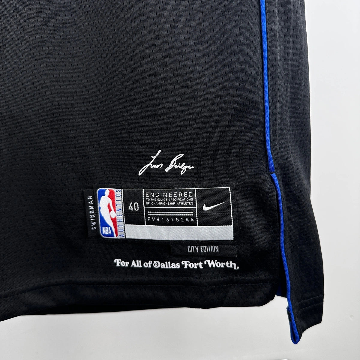 Klay Thompson Dallas Mavericks No.31 City Edition Jersey 2023-24 - View 7