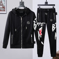 PP Black Tracksuit #12 | Men's Streetwear