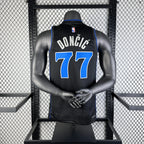 Luka Doncic Dallas Mavericks No.77 City Edition Jersey 2023-24 - View 11