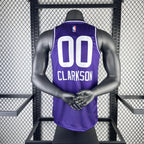 Jordan Clarkson Utah Jazz No.00 City Edition Jersey 2023-24 - View 1