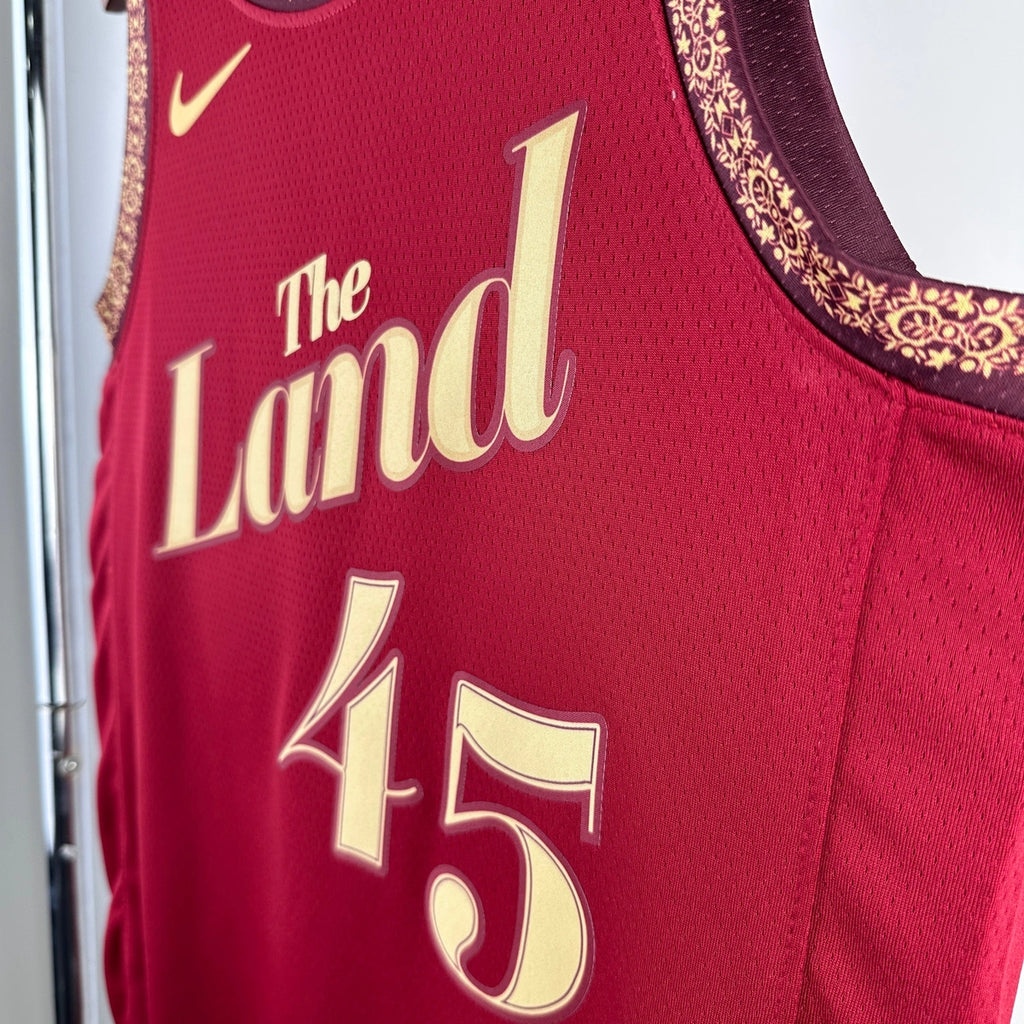 Donovan Mitchell Cleveland Cavaliers No.45 City Edition Jersey 2023-24 - View 5