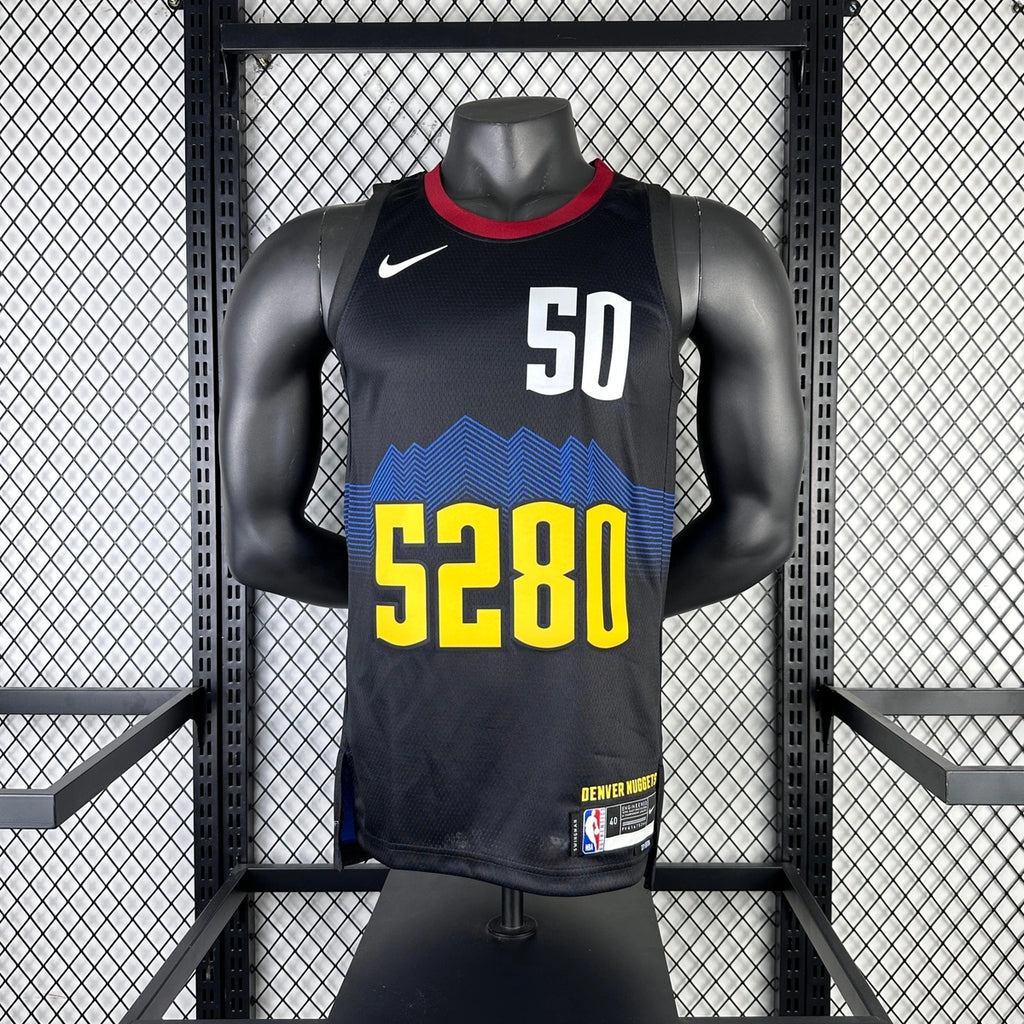 Aaron Gordon Denver Nuggets No.50 City Edition Jersey 2023-24 - View 12