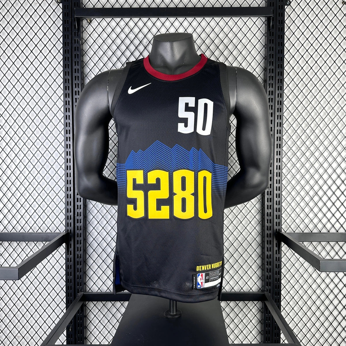 Aaron Gordon Denver Nuggets No.50 City Edition Jersey 2023-24 - View 12