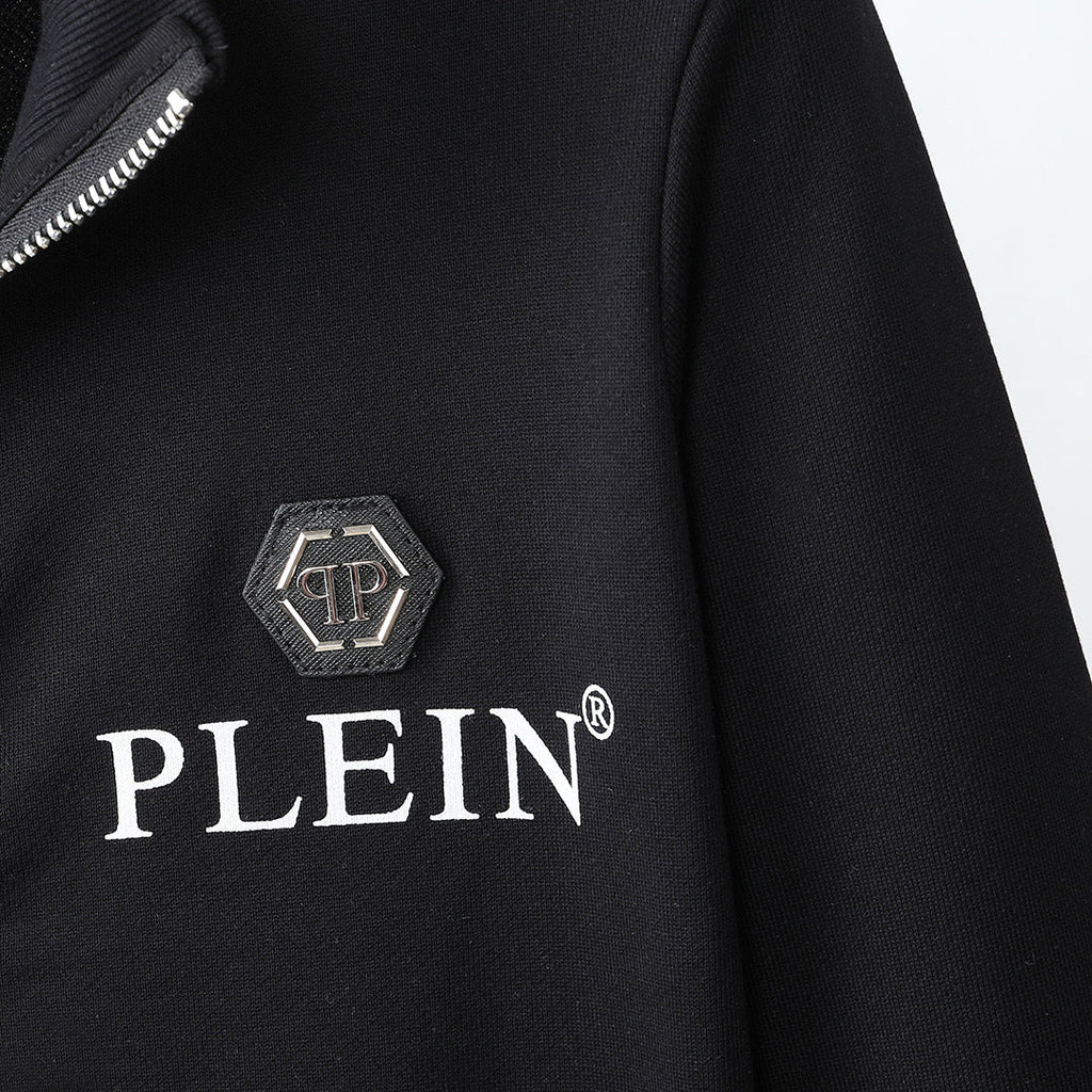 PP Black Tracksuit #0899 | Men's Streetwear