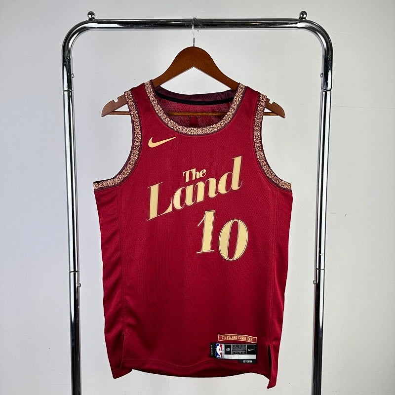 Darius Garland Cleveland Cavaliers No.10 City Edition Jersey 2023-24 - View 11