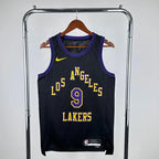 Bronny James Los Angeles Lakers No.9 City Edition Jersey 2025-26 - View 7