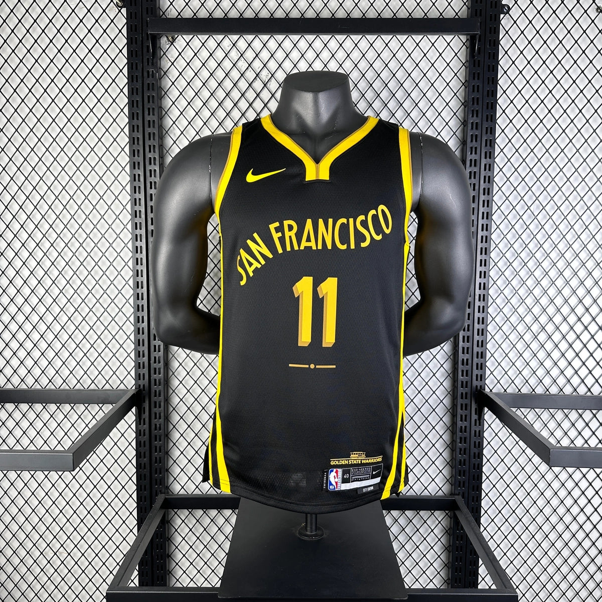 Andrew Wiggins Golden State Warriors No.22 City Edition Jersey 2023-24 - View 1