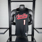 Anfernee Simons Portland Trail Blazers No.1 City Edition Jersey 2023-24 - View 9