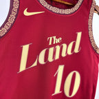Darius Garland Cleveland Cavaliers No.10 City Edition Jersey 2023-24 - View 1