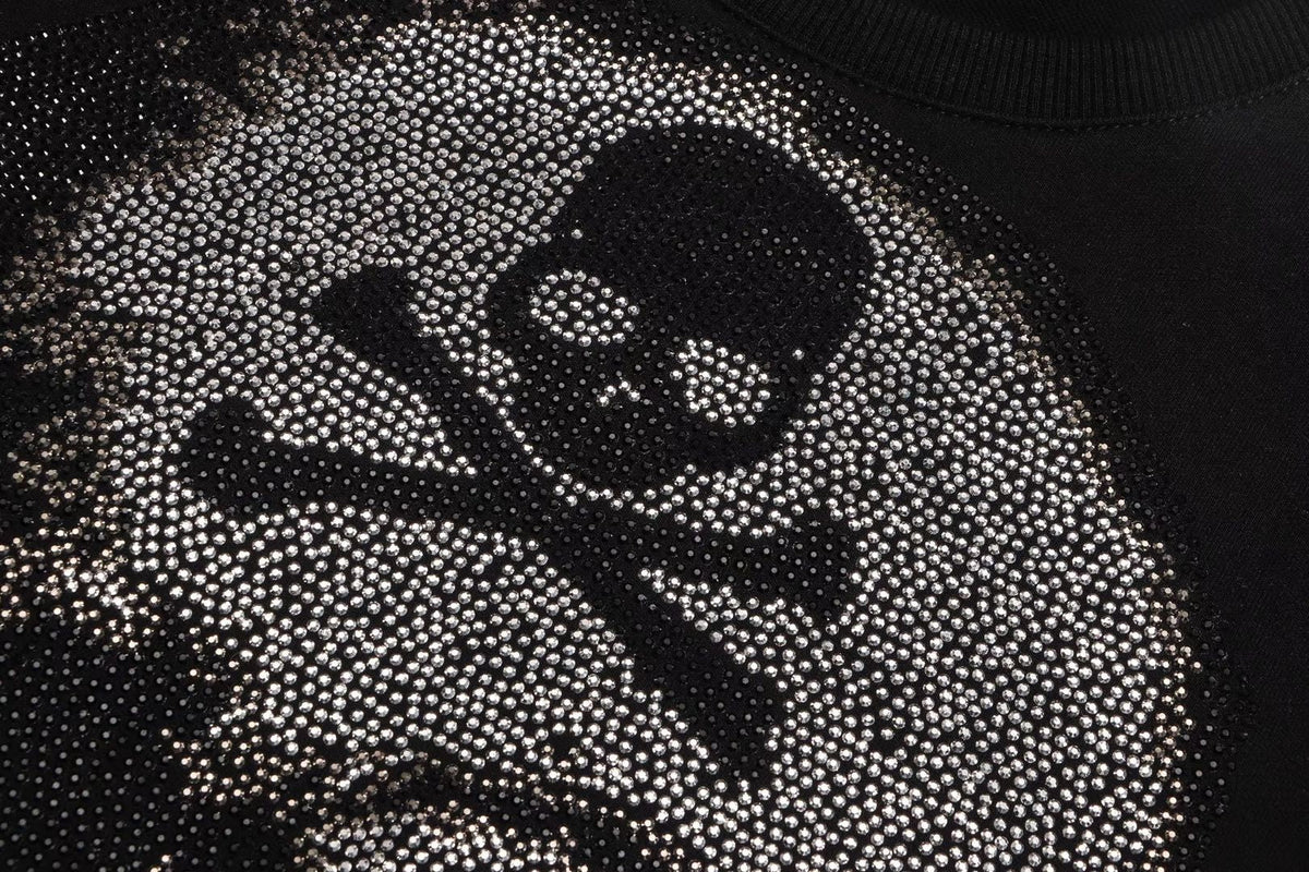 PP Black Cotton Sweatshirt #1 – Ref 7955 | Men's Streetwear