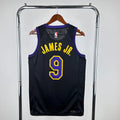 Bronny James Los Angeles Lakers No.9 City Edition Jersey 2025-26 - View 1