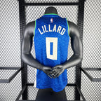 Damian Lillard Milwaukee Bucks No.0 City Edition Jersey 2023-24 - View 1