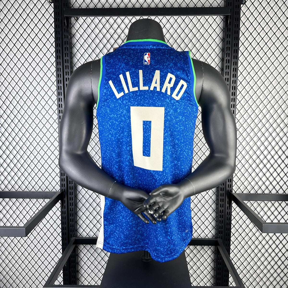 Damian Lillard Milwaukee Bucks No.0 City Edition Jersey 2023-24 - View 1