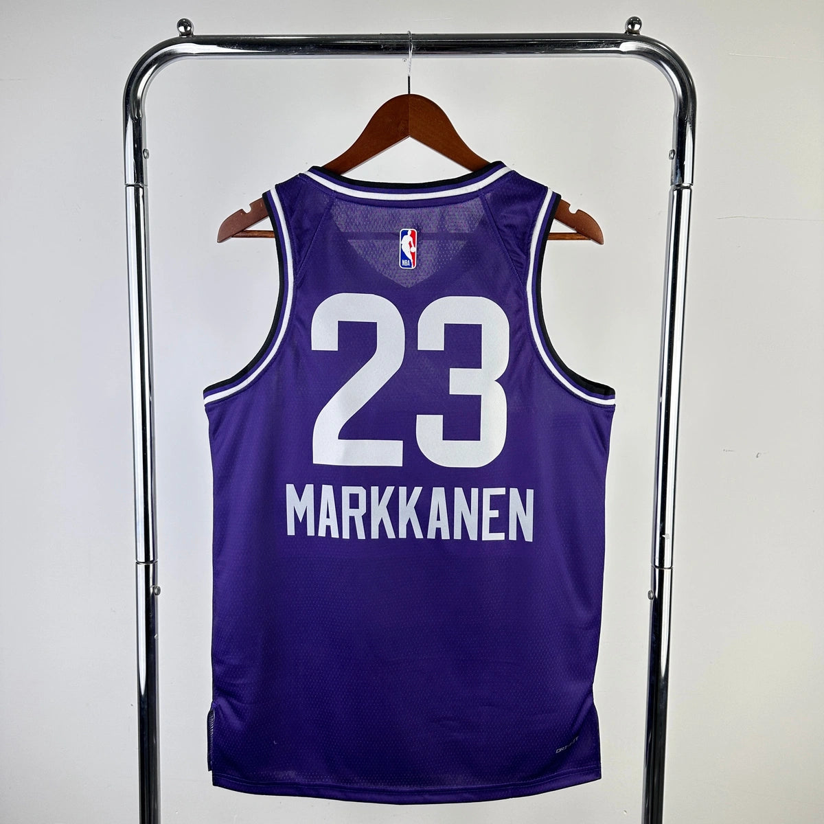 Lauri Markkanen Utah Jazz No.23 City Edition Jersey 2023-24 - View 3