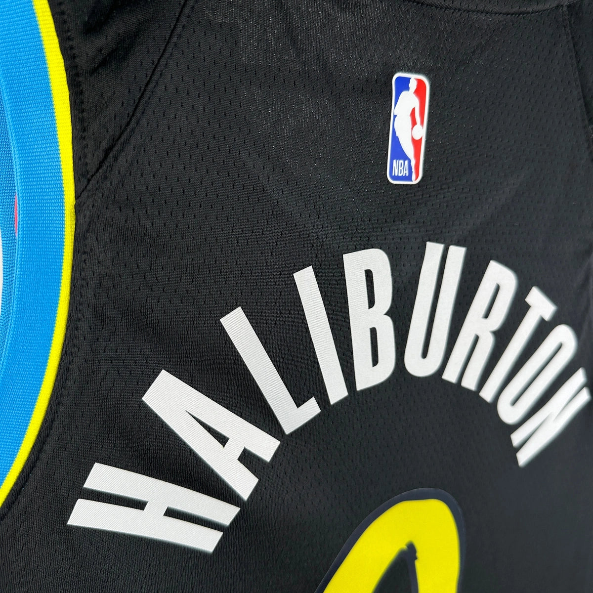 Tyrese Haliburton Indiana Pacers No.0 City Edition Jersey 2023-24 - View 13